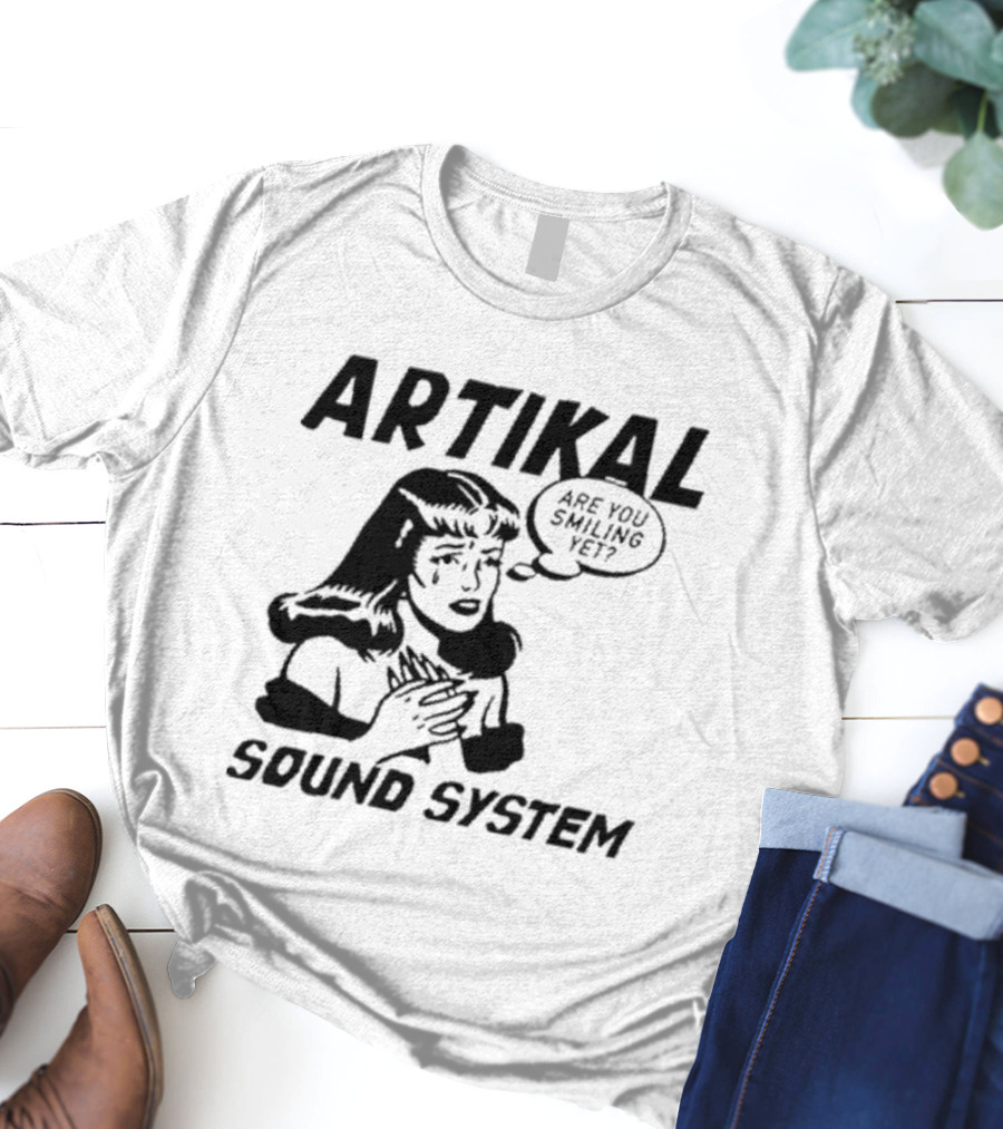 Artikal Sound System Are You Smiling Yet Comic T-Shirt