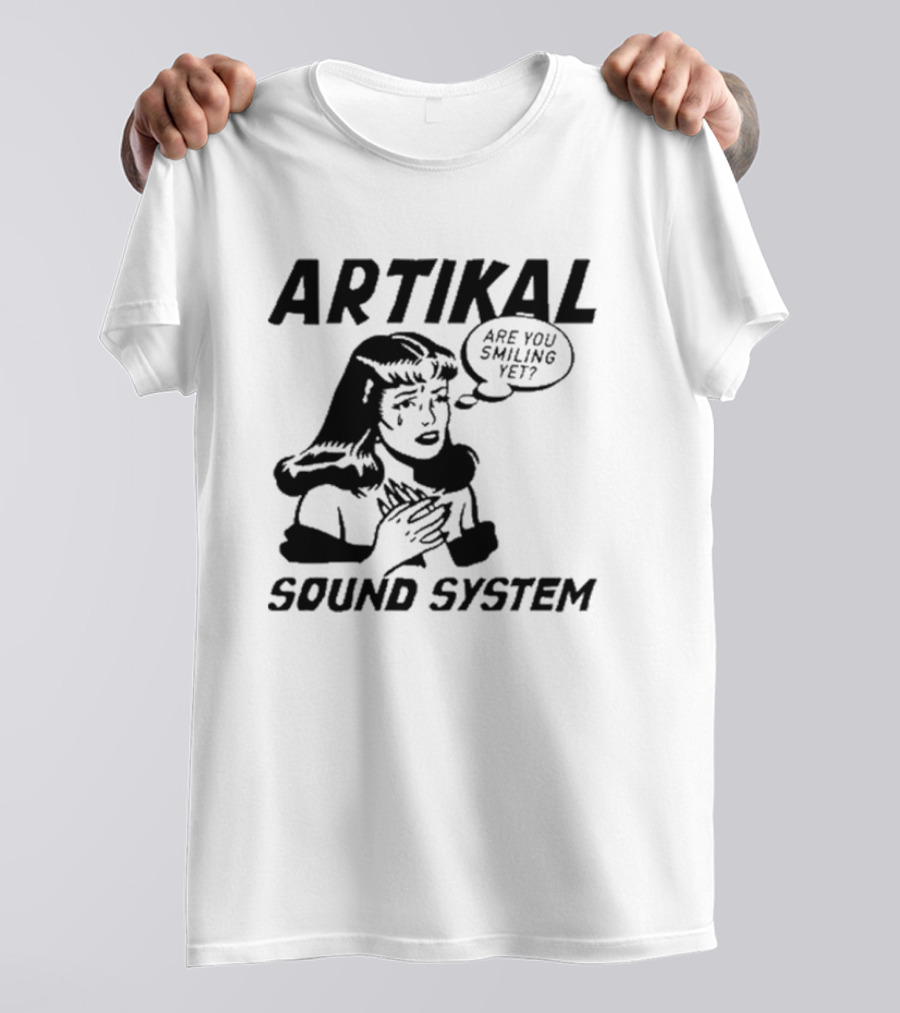 Artikal Sound System Are You Smiling Yet Comic T-Shirt