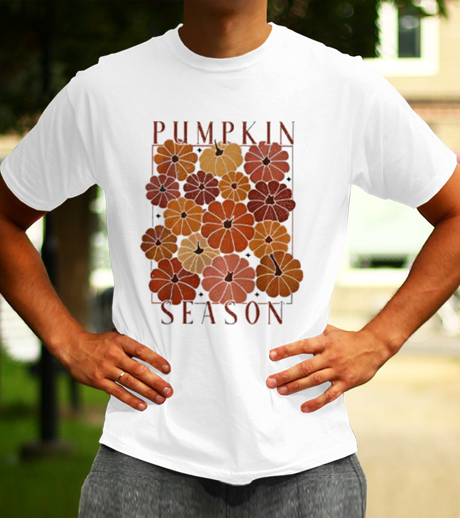 Pumpkin Season Autumn Harvest Bounty T-Shirt