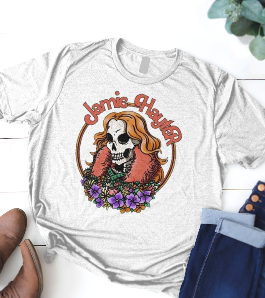Jamie Hayter Skull Floral T-Shirt