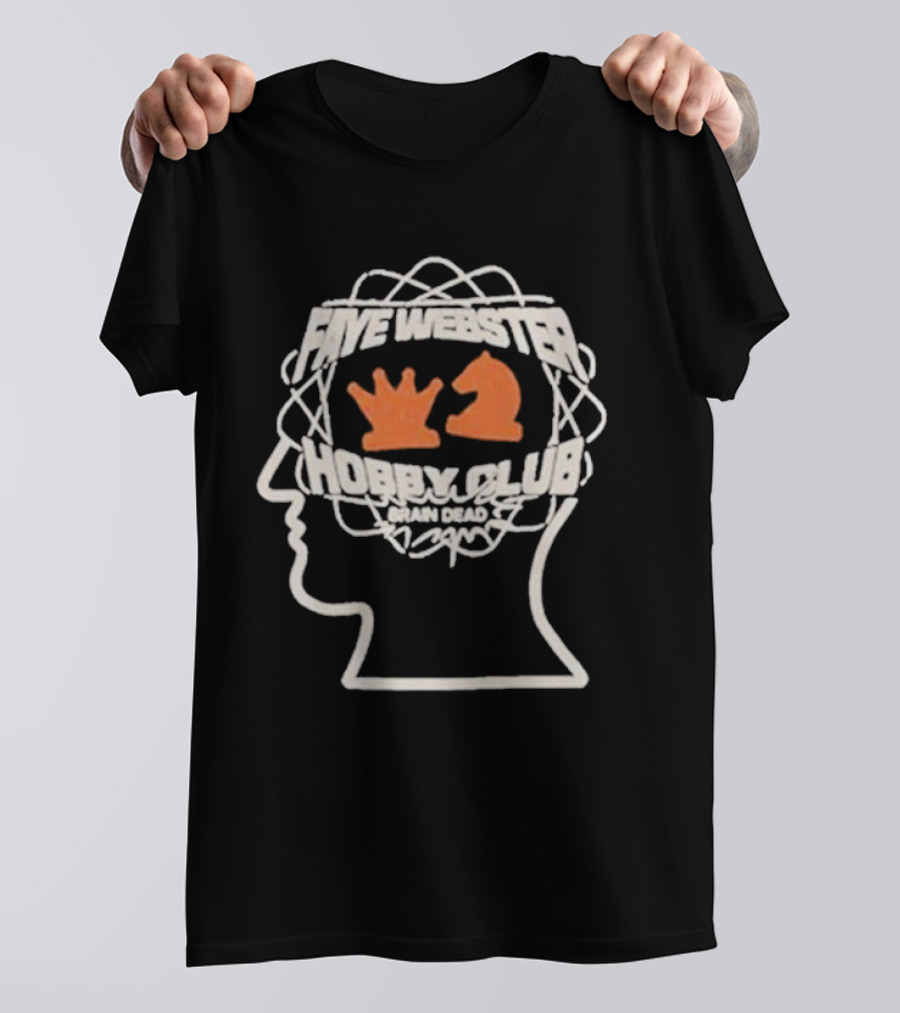 Faye Webster Brain Dead Hobby Club Collaboration Chess Elements T-Shirt