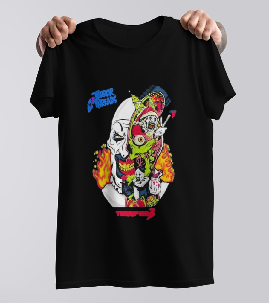 Terror Threads Damien Leone Terrifier 3 T-Shirt