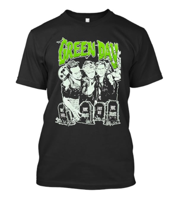 Green Day Zombies You Are We Are Glow-In-The-Dark T-Shirt