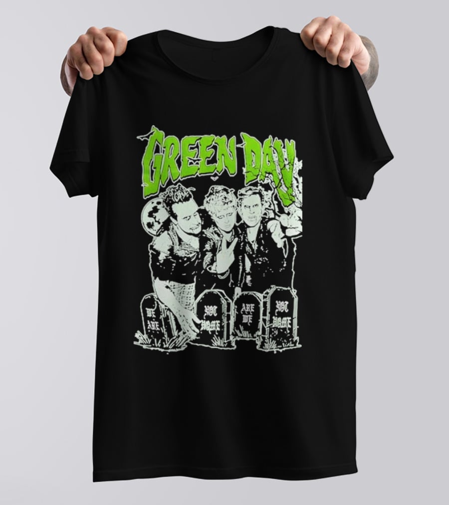 Green Day Zombies You Are We Are Glow-In-The-Dark T-Shirt