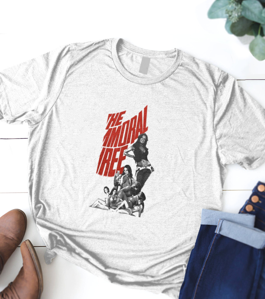 The Immoral Three Movie Art Pinup T-Shirt