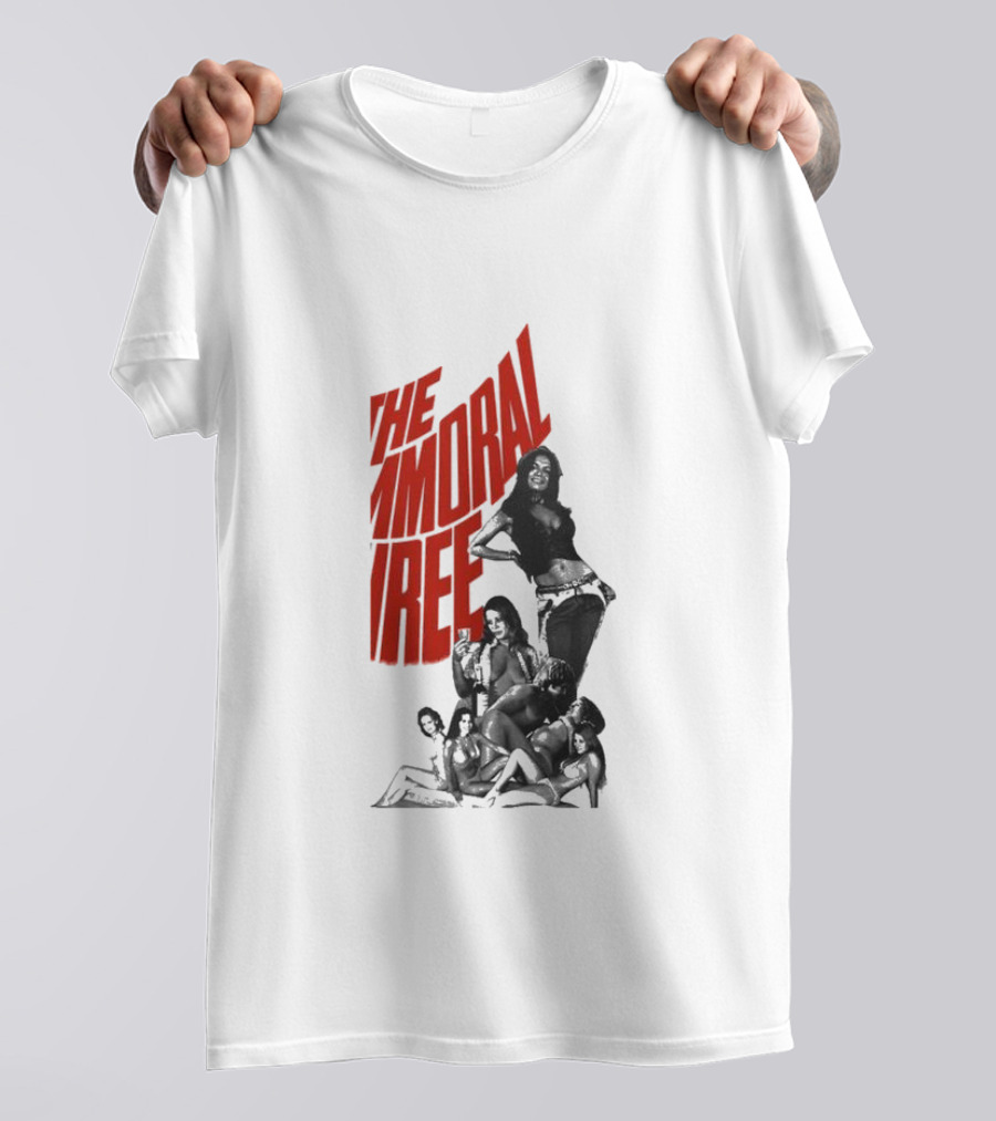 The Immoral Three Movie Art Pinup T-Shirt