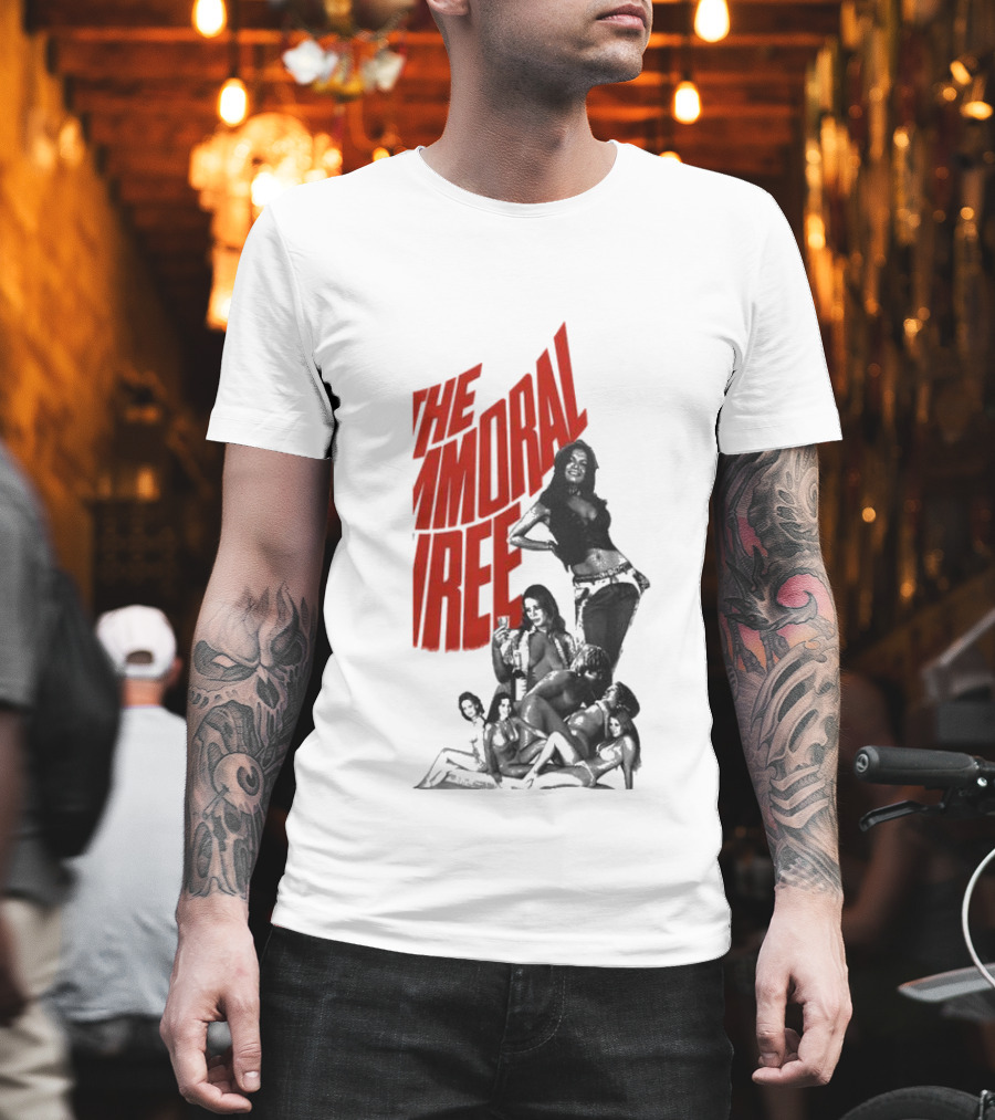 The Immoral Three Movie Art Pinup T-Shirt