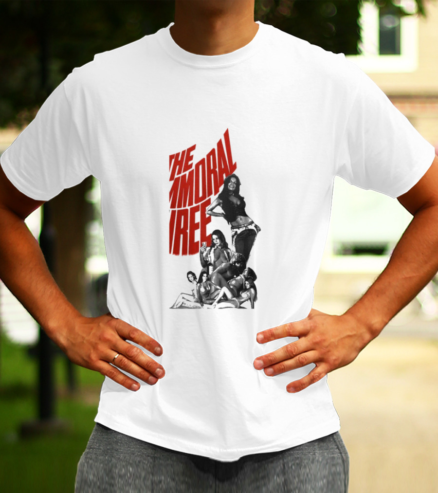 The Immoral Three Movie Art Pinup T-Shirt