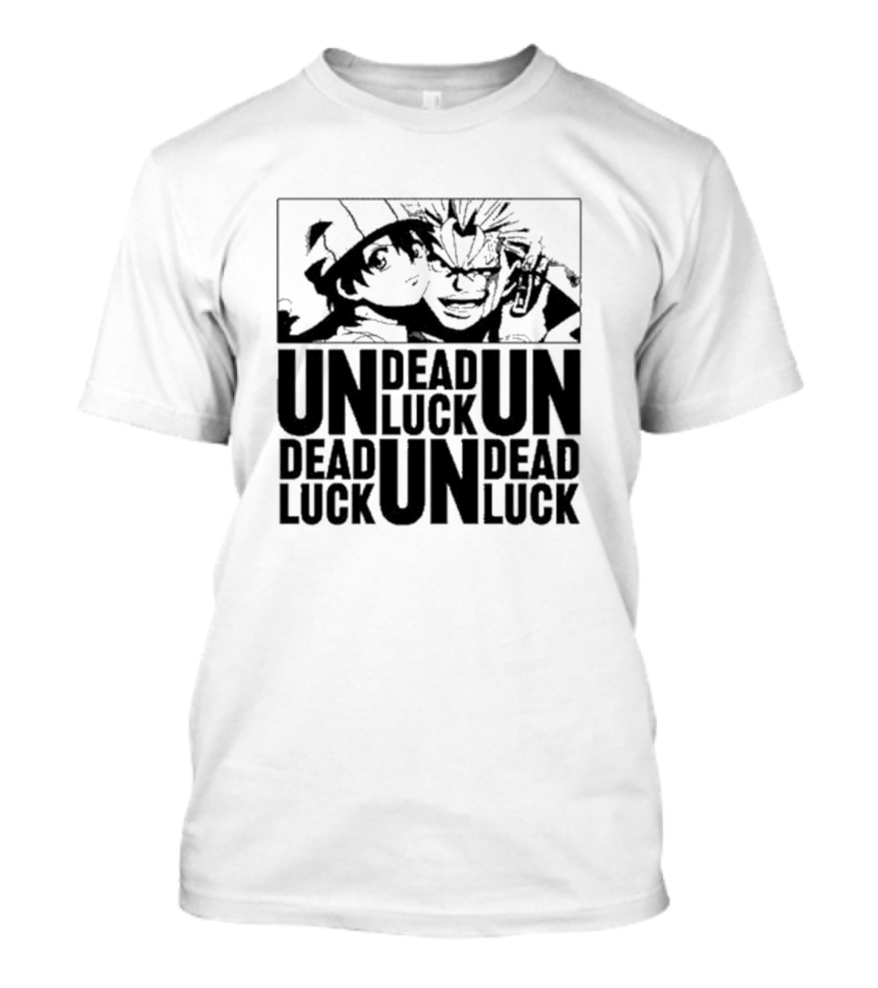 Undead Unluck Fuuko Izumo Andy Victor Dead Luck Union T-Shirt