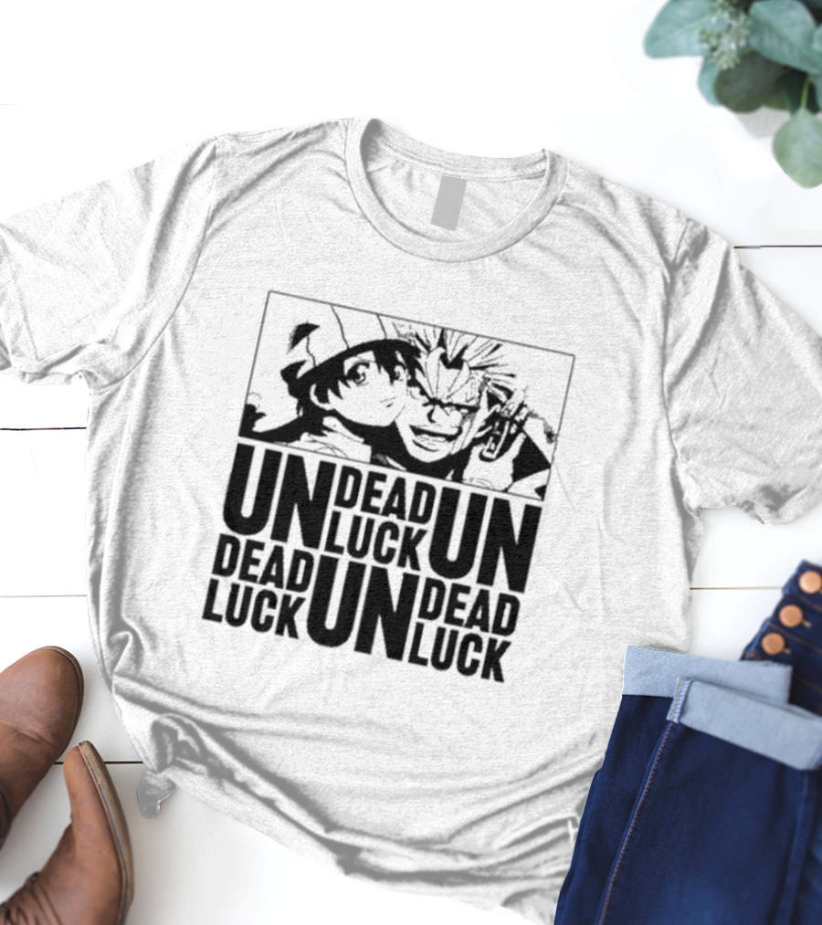 Undead Unluck Fuuko Izumo Andy Victor Dead Luck Union T-Shirt