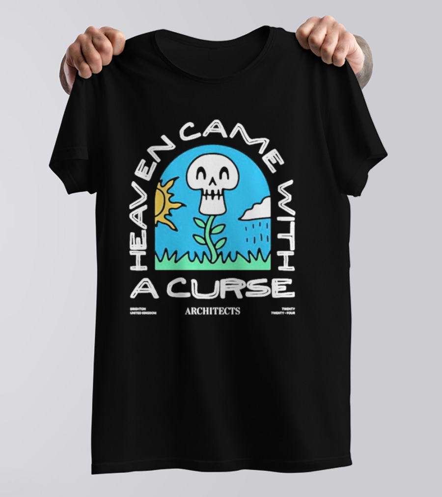 Architects Heaven Came With A Curse Brighton United Kingdom Twenty Twenty-Four T-Shirt