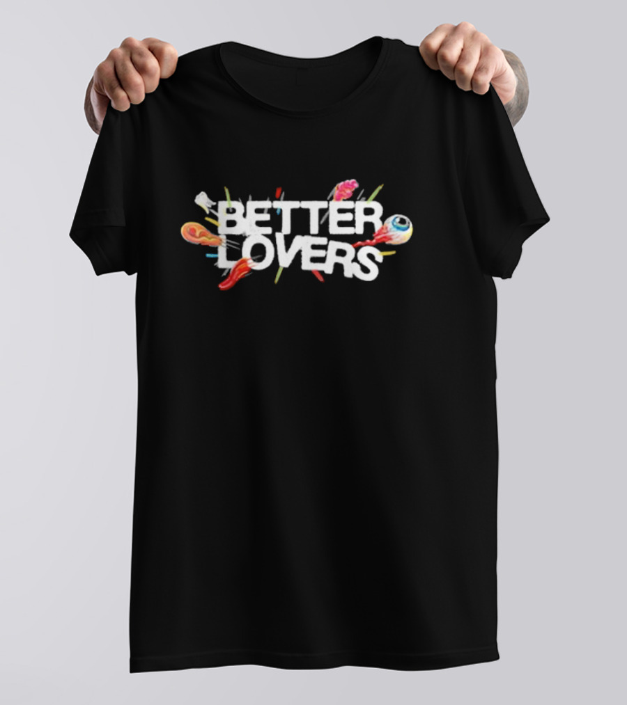 Better Lovers Album Eyeball And Tentacles T-Shirt