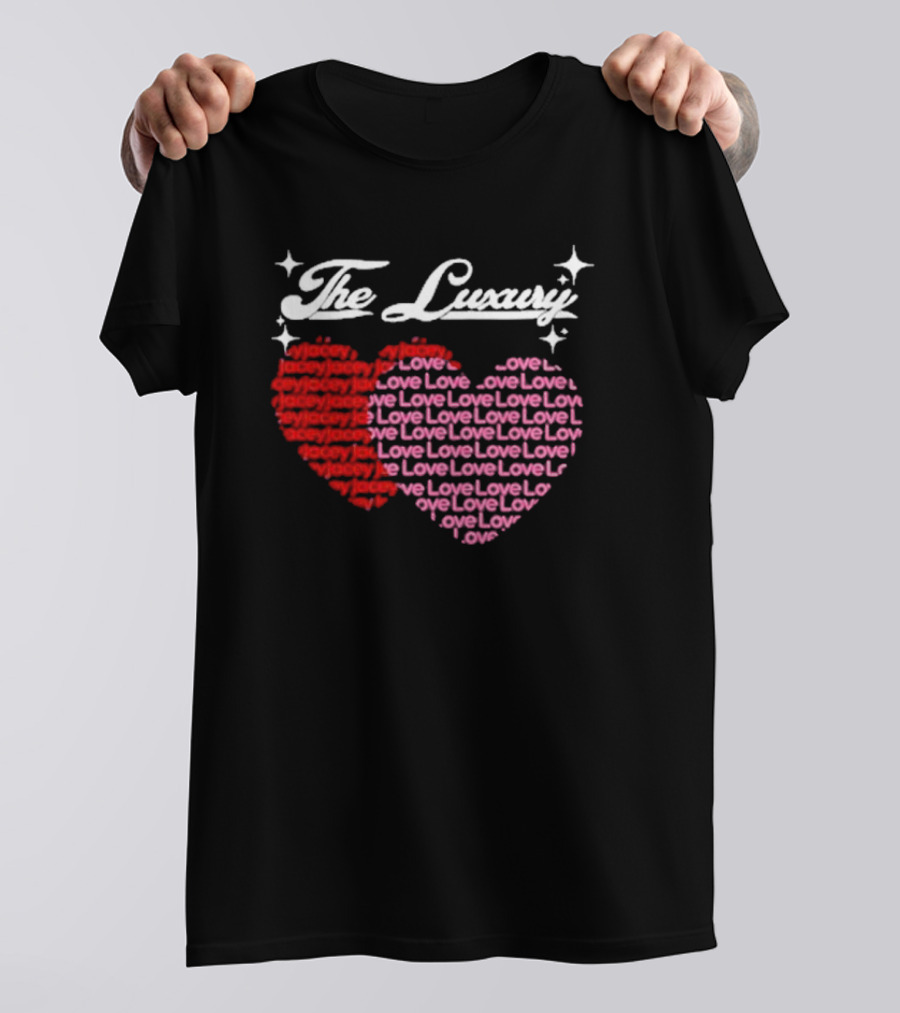 The Luxury Jacey Love Heart T-Shirt