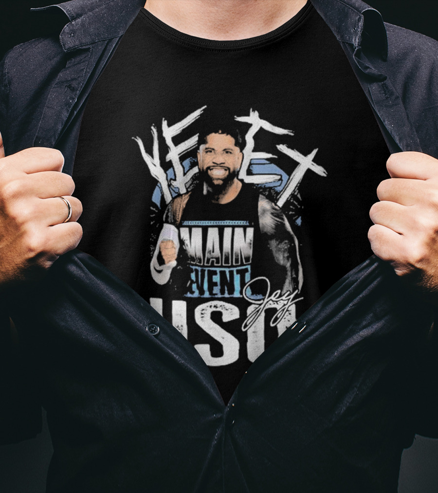 Main Event Yeet Jey Uso Ripple Junction Signature T-Shirt