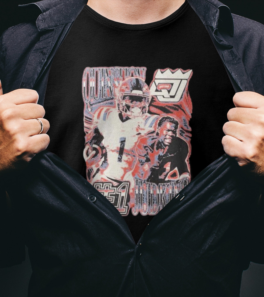 Quinshon Judkins #1 Football RJ T-Shirt