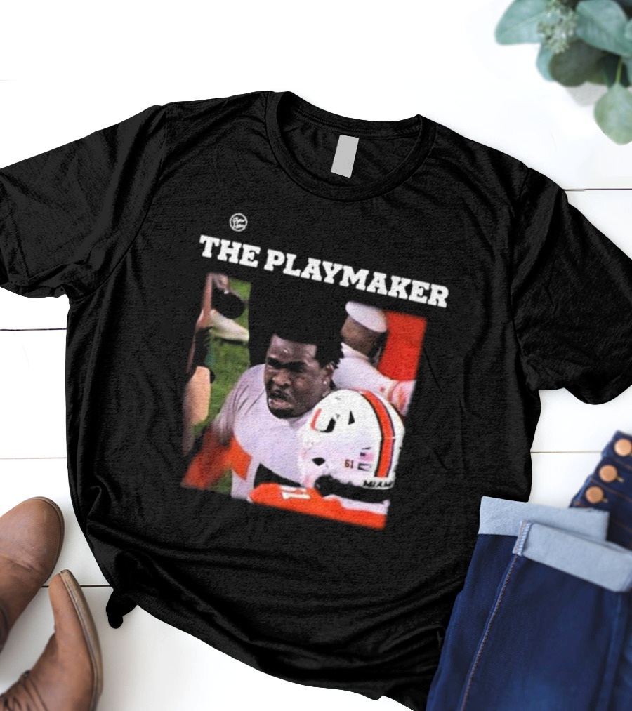 The Playmaker Michael Irvin Miami Hurricanes T-Shirt