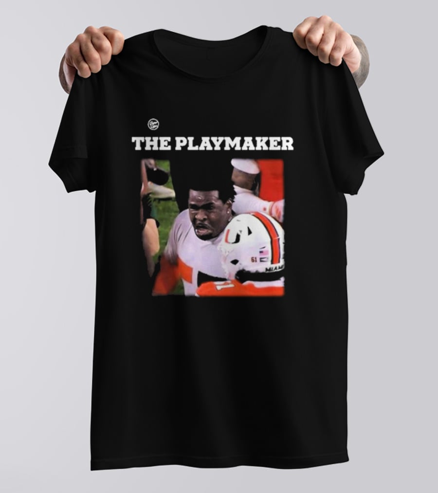 The Playmaker Michael Irvin Miami Hurricanes T-Shirt