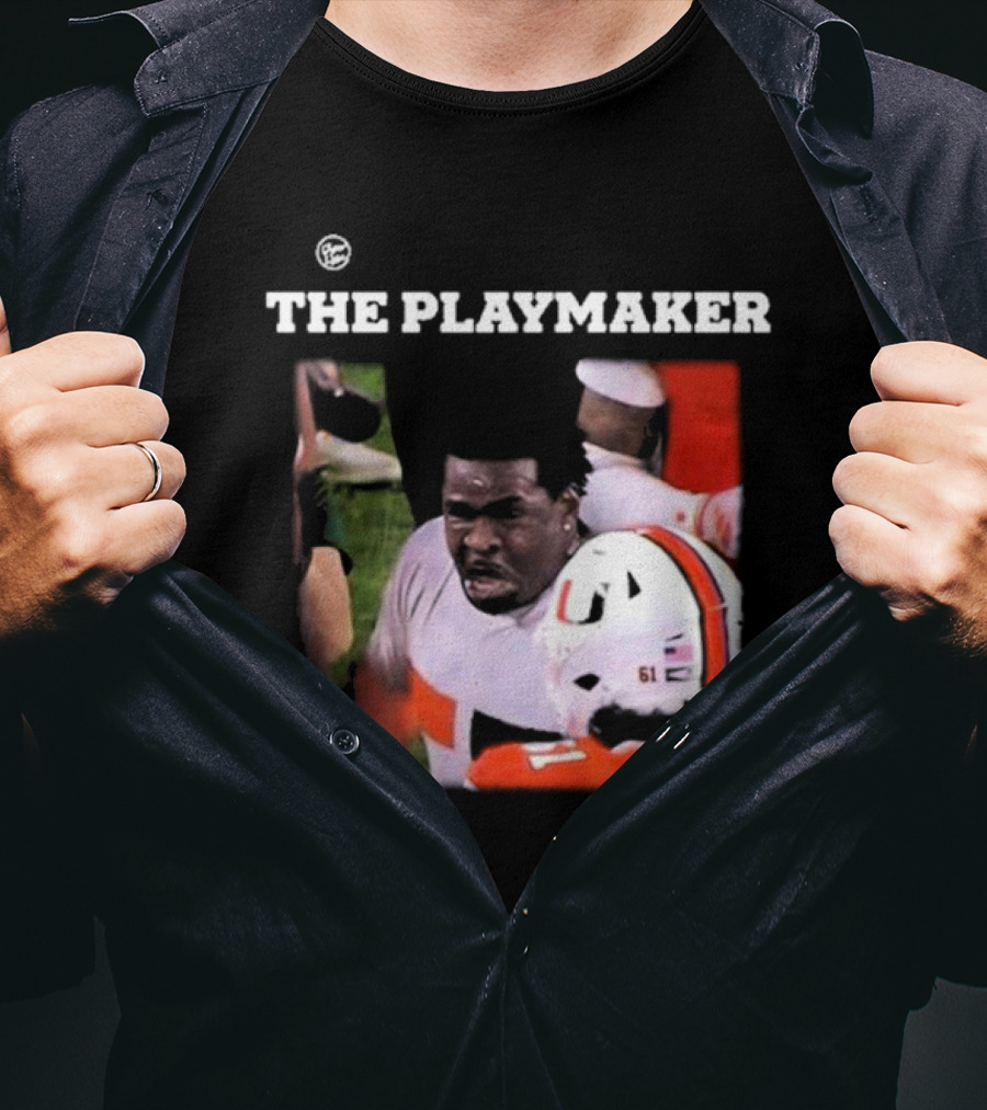 The Playmaker Michael Irvin Miami Hurricanes T-Shirt