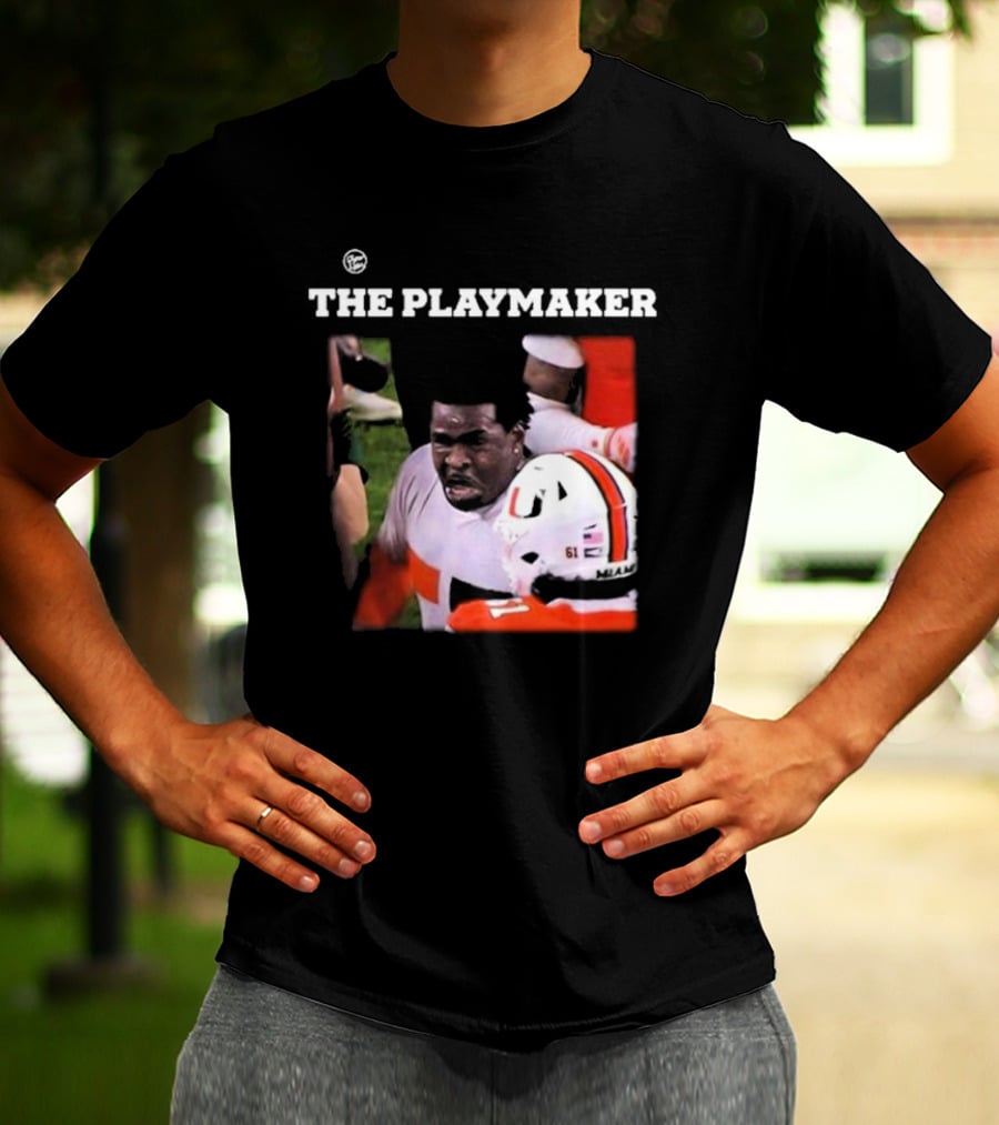 The Playmaker Michael Irvin Miami Hurricanes T-Shirt