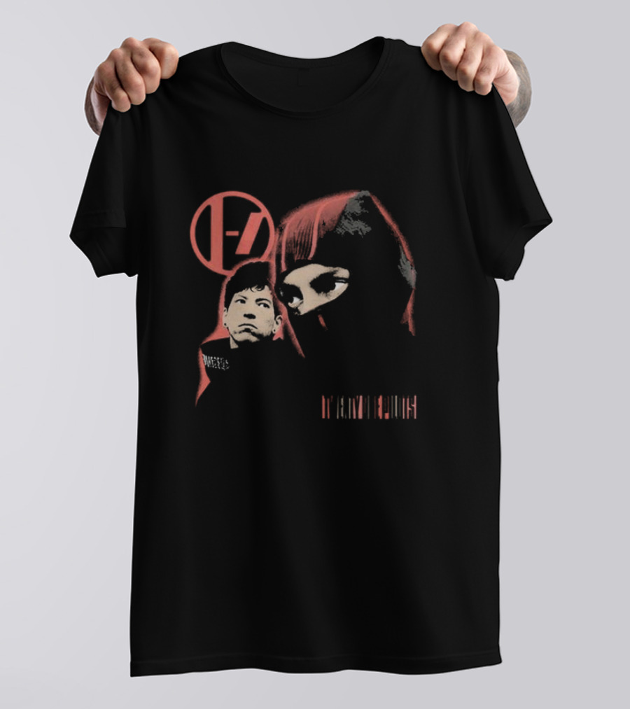 Twenty One Pilots Blurryface Era Red Glow T-Shirt