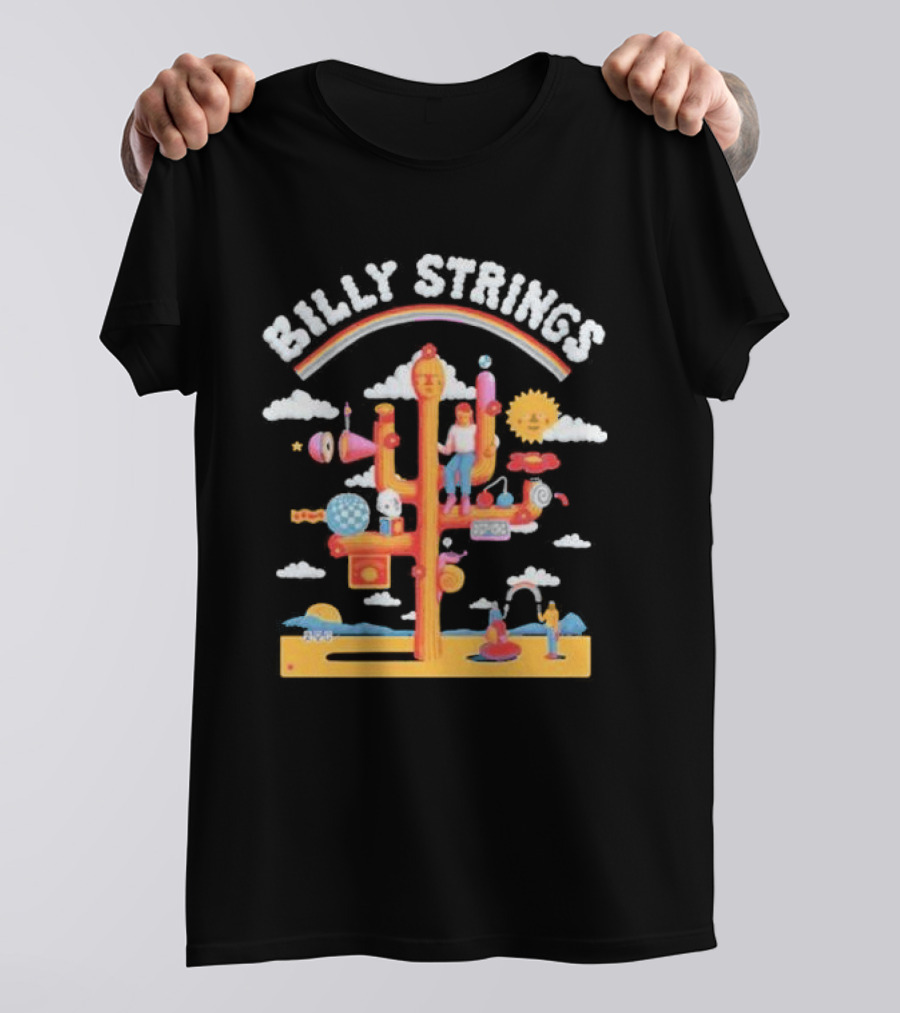 Billy Strings The Gathering Surreal Tree And Cloud Landscape T-Shirt