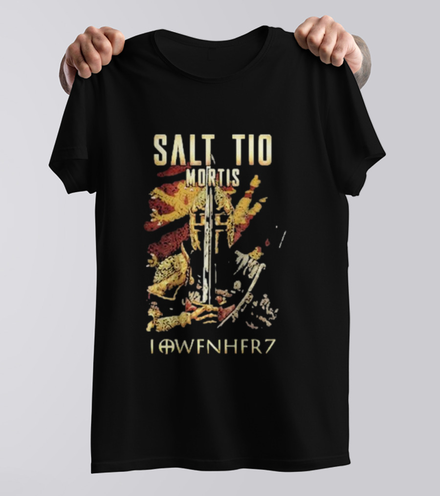 Saltatio Mortis Lowenherz Medieval Warrior Design Bravado Loose Fit Girlie T-Shirt