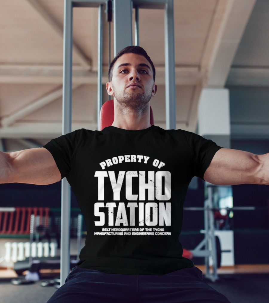 Property Of Tycho Station Belt Headquarters Tycho Manufacturing And Engineering Concern T-Shirt