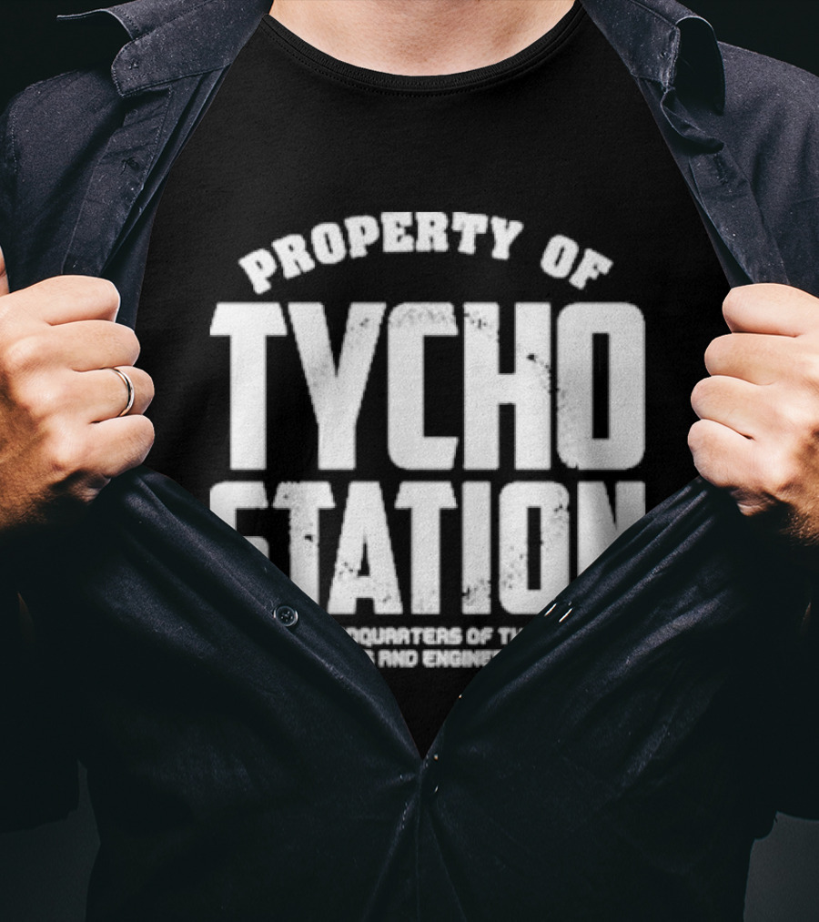 Property Of Tycho Station Belt Headquarters Tycho Manufacturing And Engineering Concern T-Shirt