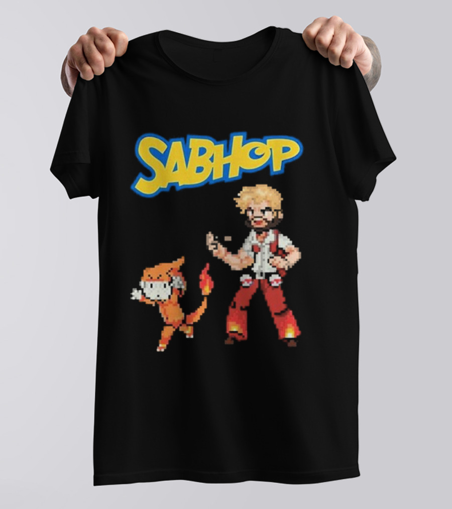 Sabino Sabhop Maestro Pokemon Charmeleon Retro Gaming T-Shirt