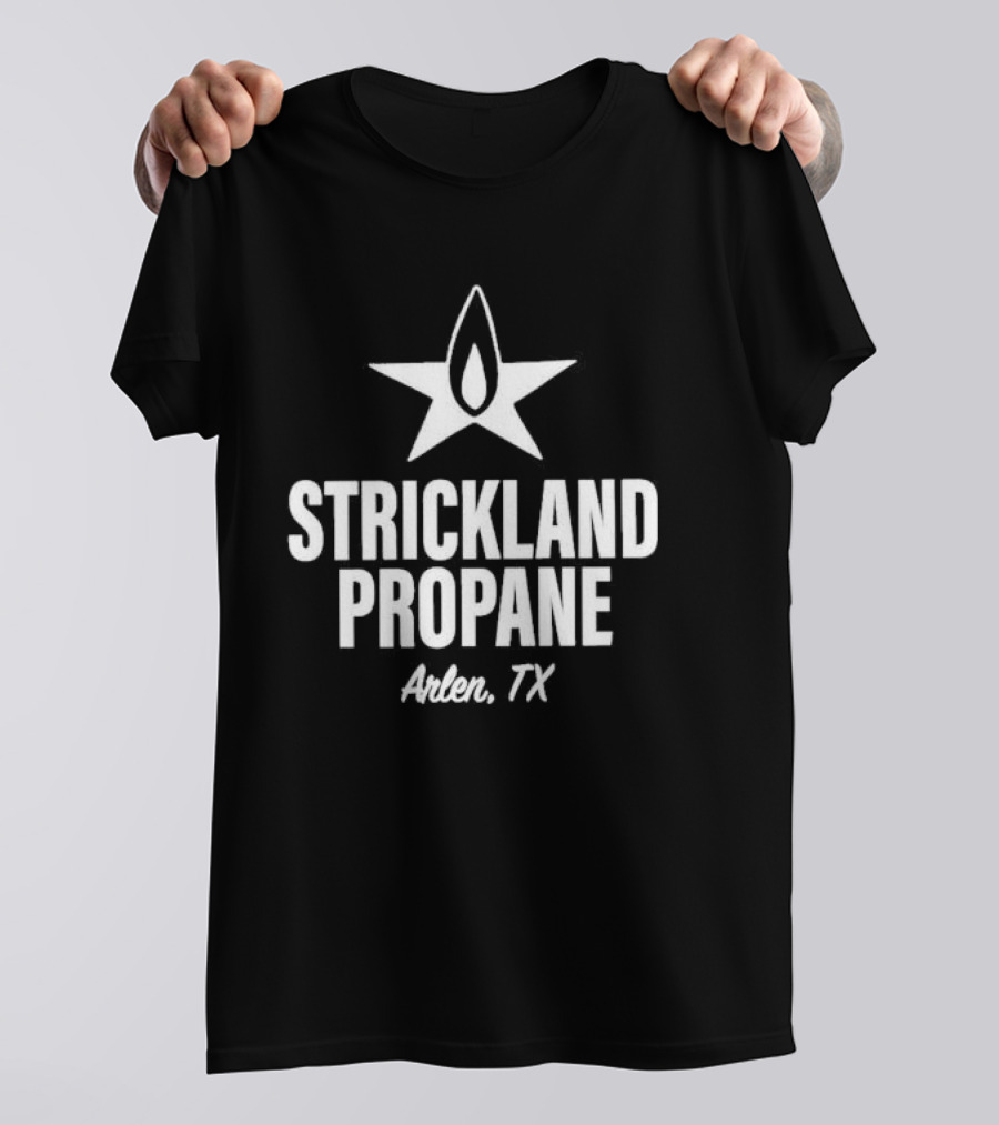 Strickland Propane Arlen TX Star Flame T-Shirt