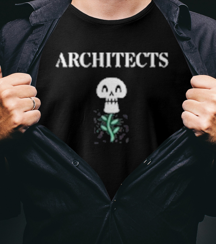 ARCHITECTS Skull Plant Heaven Came With A Curse T-Shirt