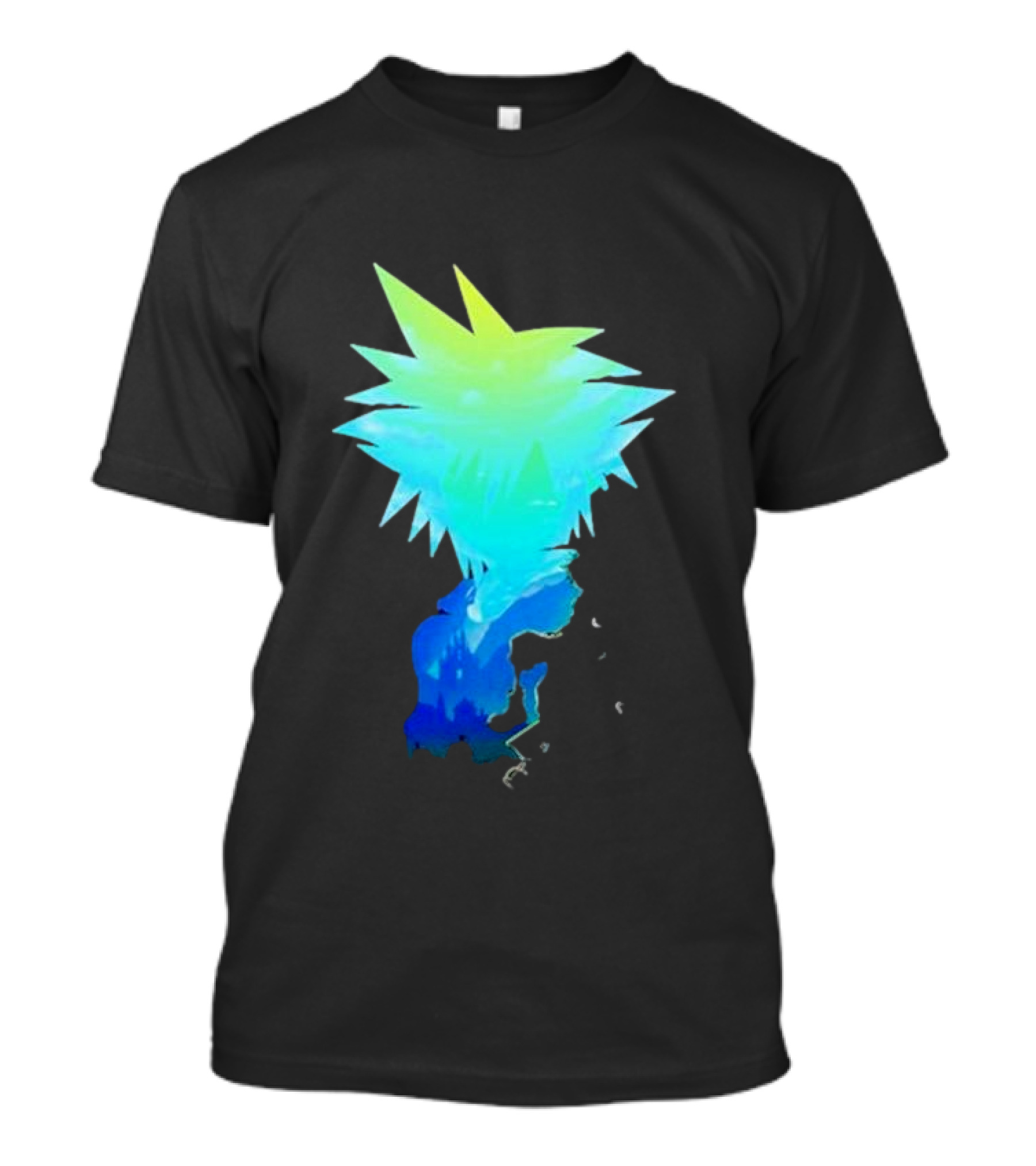 The Key Donnie Spiky Neon Profile T-Shirt