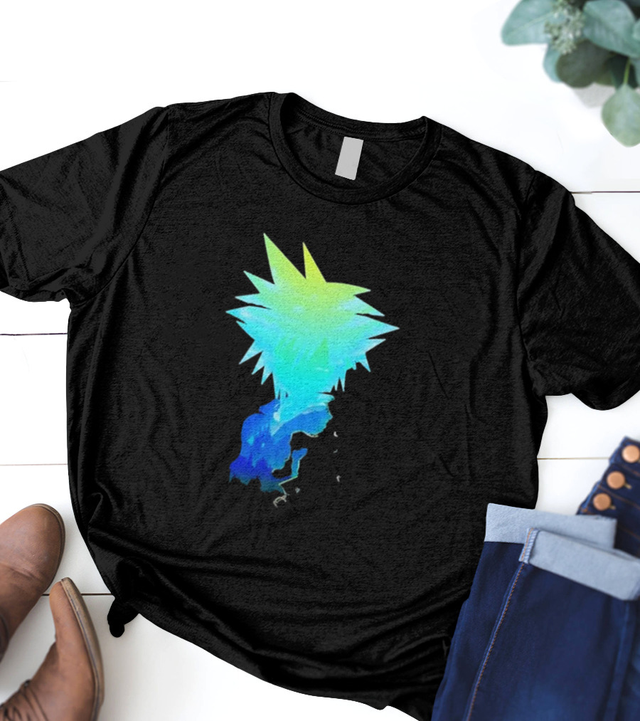 The Key Donnie Spiky Neon Profile T-Shirt