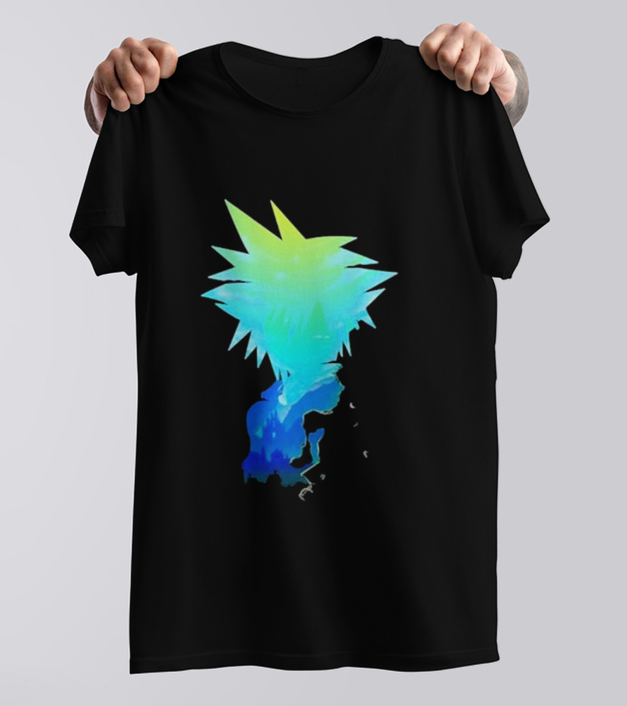 The Key Donnie Spiky Neon Profile T-Shirt