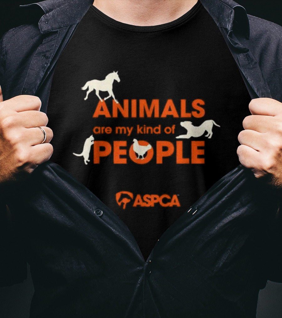 ANIMALS Are My Kind Of PEOPLE ASPCA T-Shirt