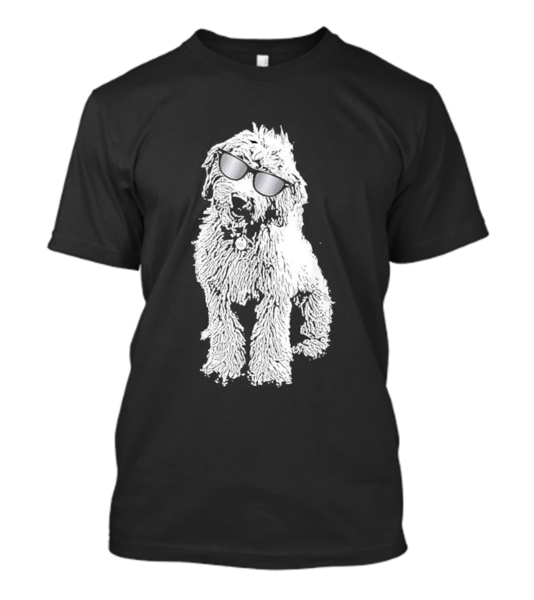 Golden Doodle With Sunglasses T-Shirt