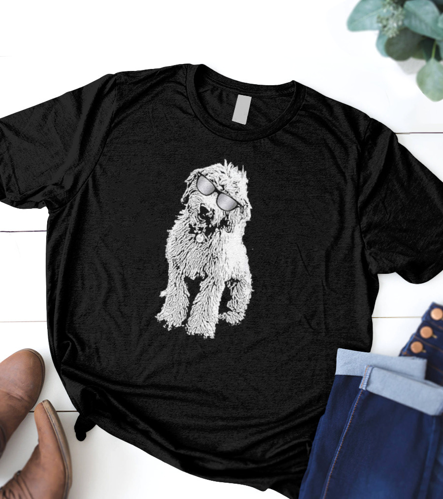 Golden Doodle With Sunglasses T-Shirt