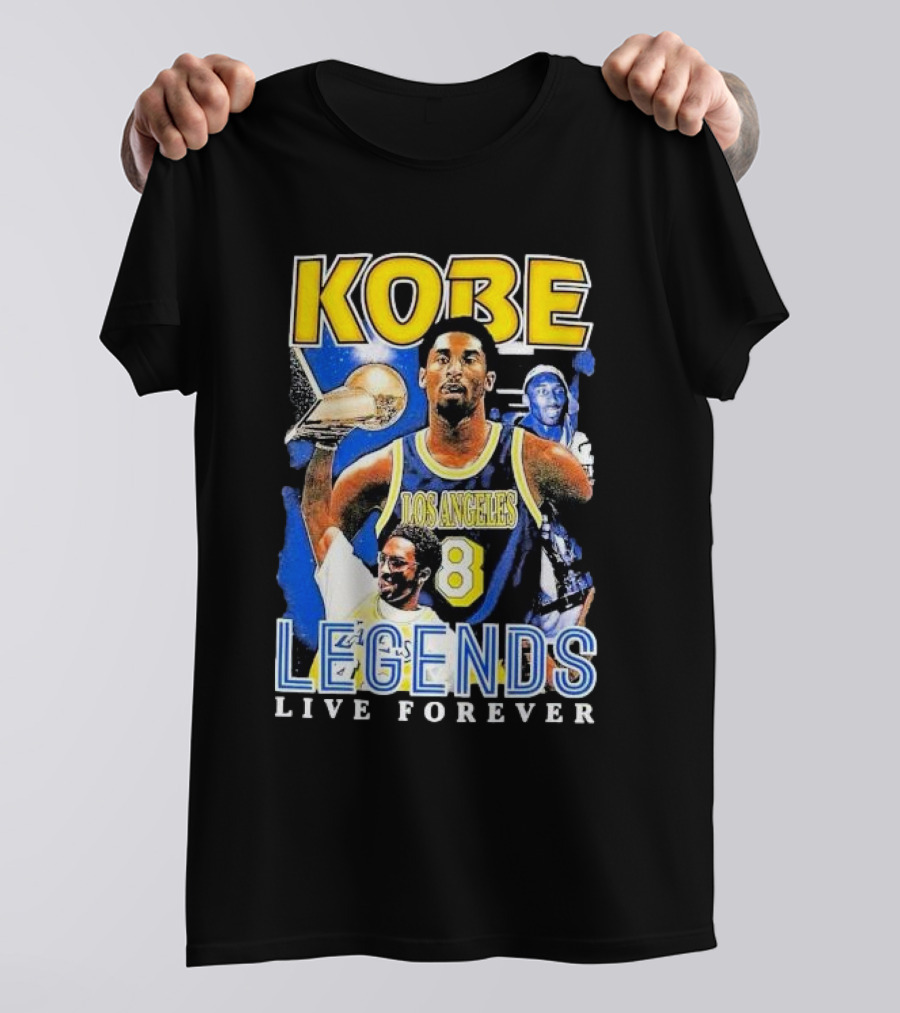 Kobe Los Angeles 8 Legends Live Forever T-Shirt