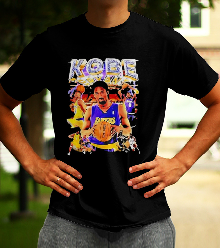 Kobe Bryant Lakers Basketball T-Shirt