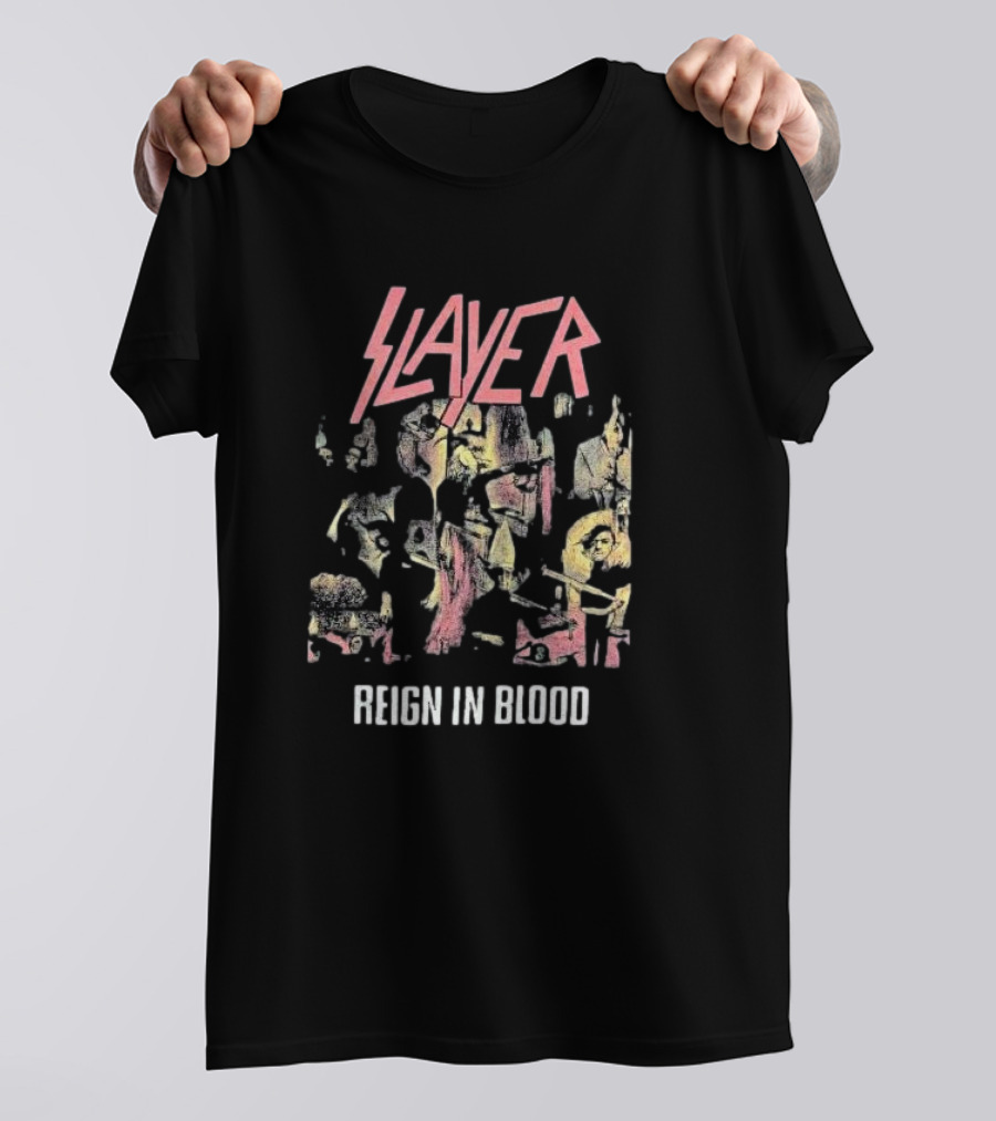 Slayer Reign In Blood Iconic Album T-Shirt