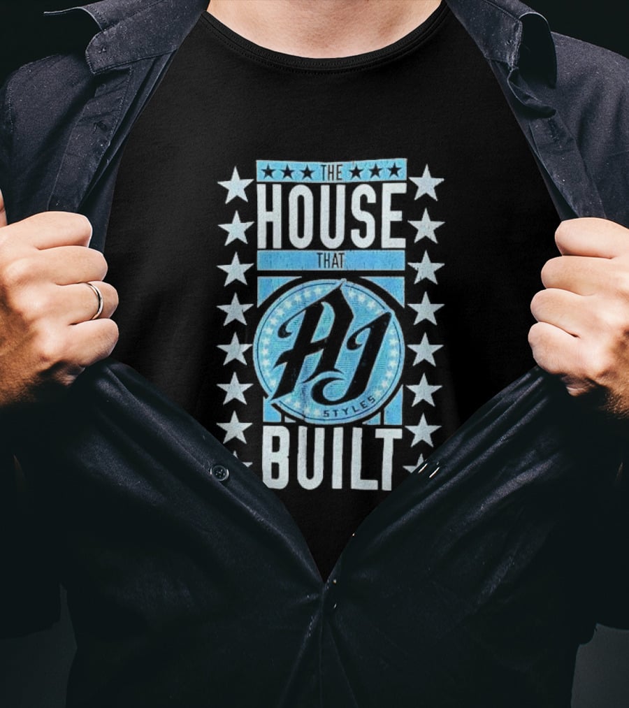 AJ Styles The House That AJ Styles Built T-Shirt
