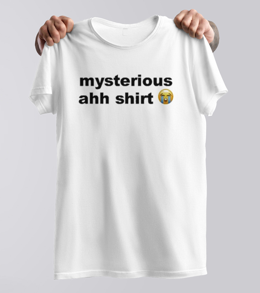 Mysterious Ahh Shirt 😭 T-Shirt