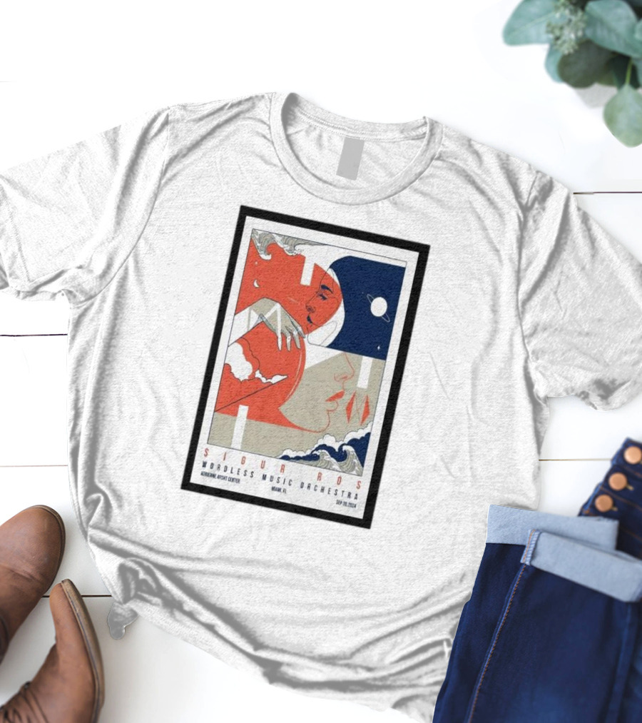 Sigur Ros Wordless Music Orchestra Adrienne Arsht Center Miami FL Sep 30 T-Shirt