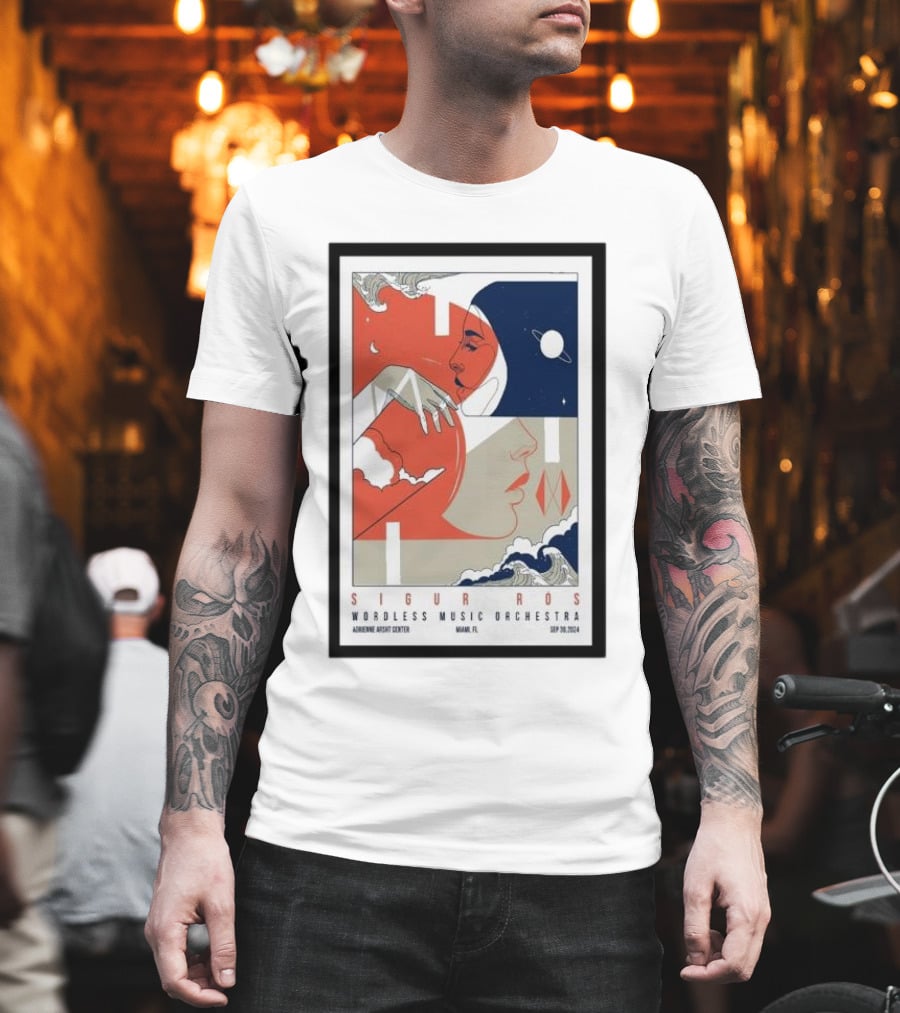 Sigur Ros Wordless Music Orchestra Adrienne Arsht Center Miami FL Sep 30 T-Shirt