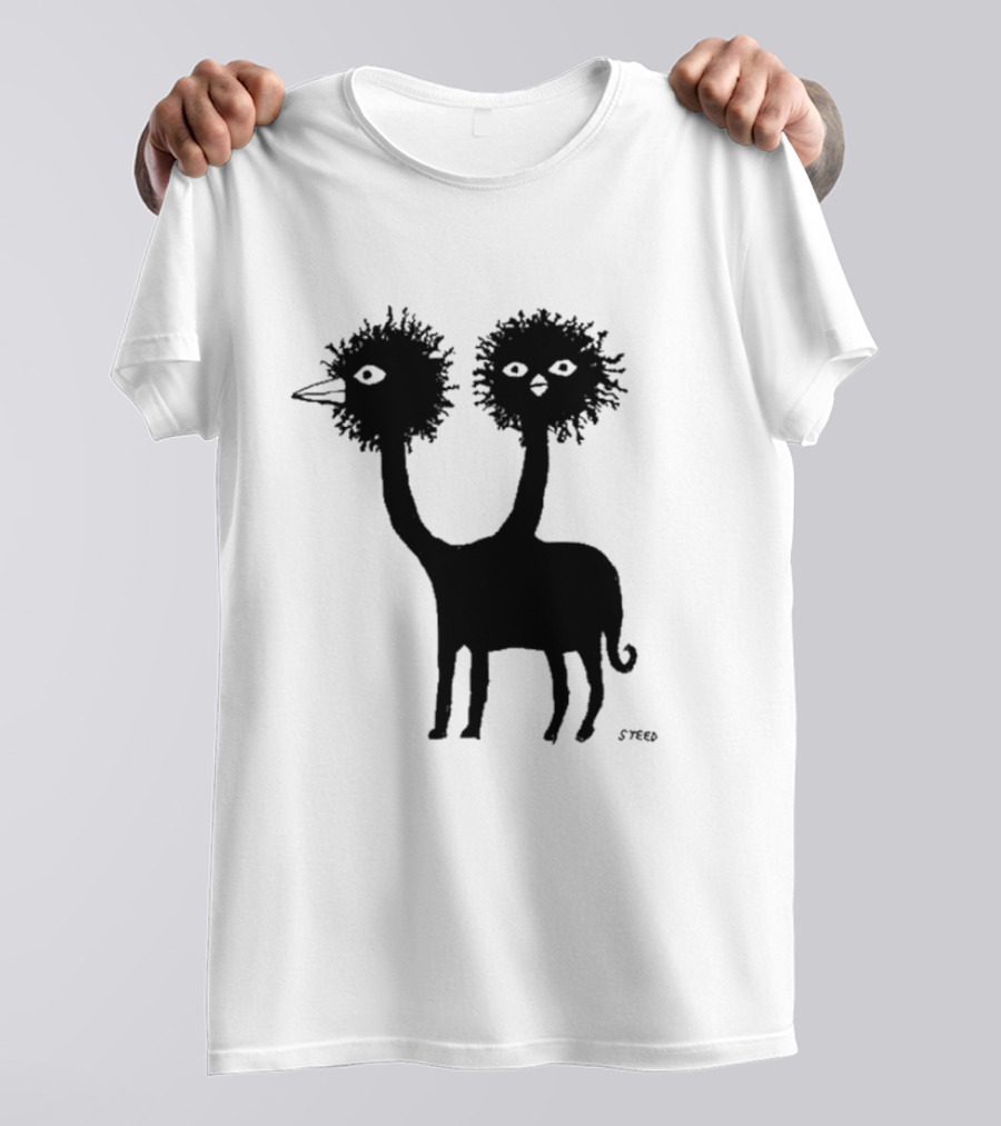 The New Yorker Ed Steed’s Two-Headed Fantasy Creature T-Shirt