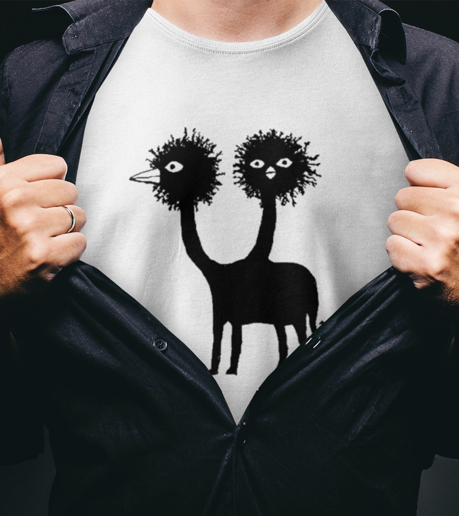 The New Yorker Ed Steed’s Two-Headed Fantasy Creature T-Shirt