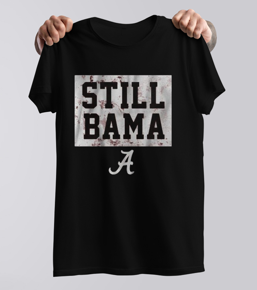 Alabama Football Still Bama A Logo Heritage T-Shirt