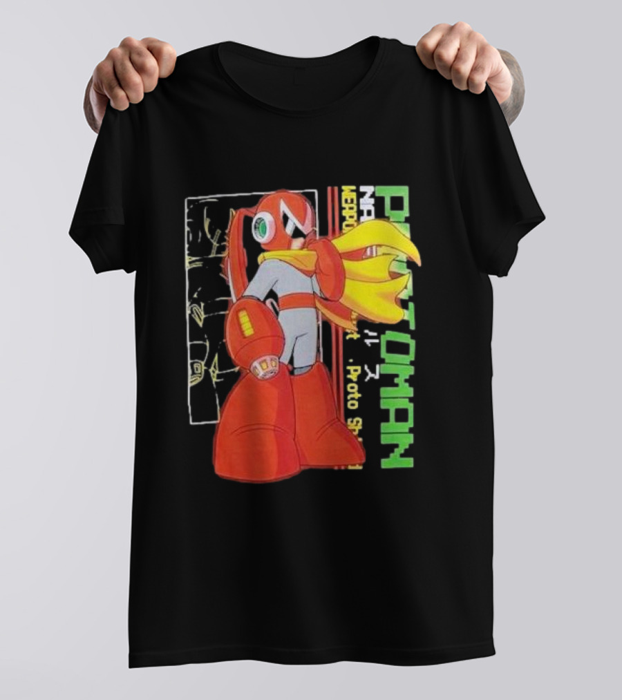 MegaMan Proto Man Robot Hero T-Shirt