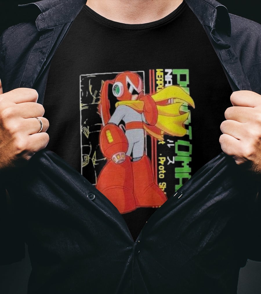 MegaMan Proto Man Robot Hero T-Shirt