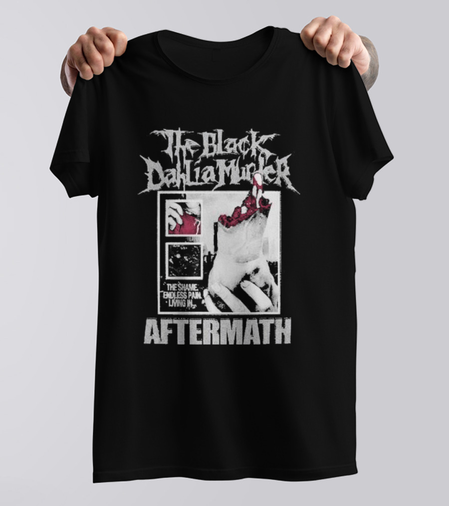 The Black Dahlia Murder The Shame Embless Pain Living In Aftermath T-Shirt